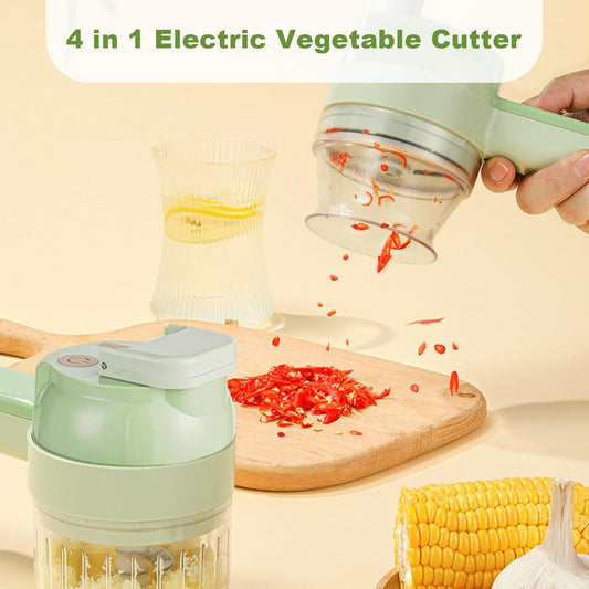 4 in 1 Portable Electric Vegetable Cutterᵀᴹ